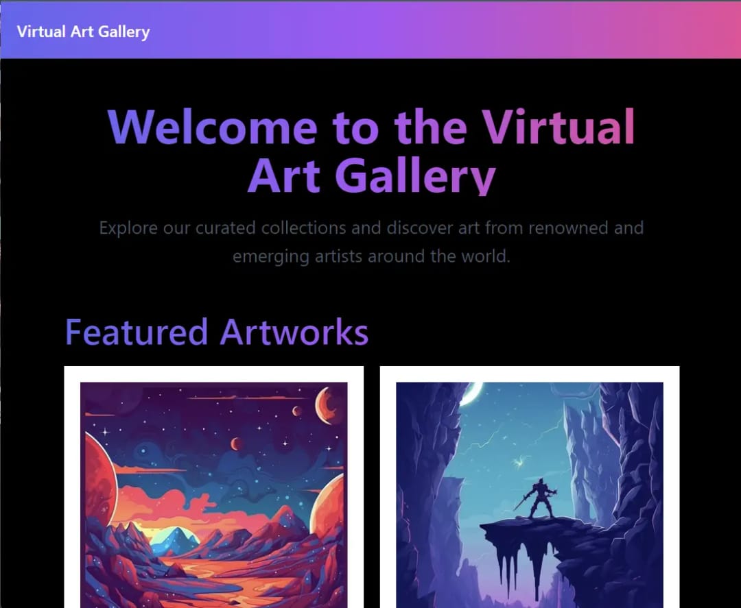 AI Art Gallery